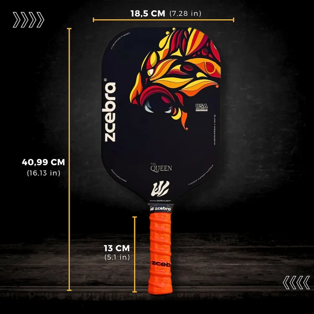 Zcebra THE QUEEN Carbon BLACK/ORANGE