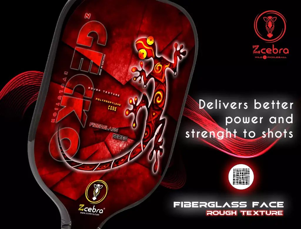 Zcebra ZGECKO FIBERGLASS SERIES Red Edition